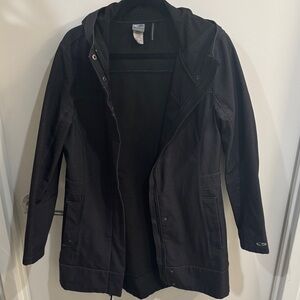 Champion Black/Gray Rain Jacket with Hood